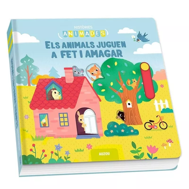 Portada del Libro Histories Animades: Els Animals Juguen A Fet I Amagar de Vv.Aa. - 9782733871164