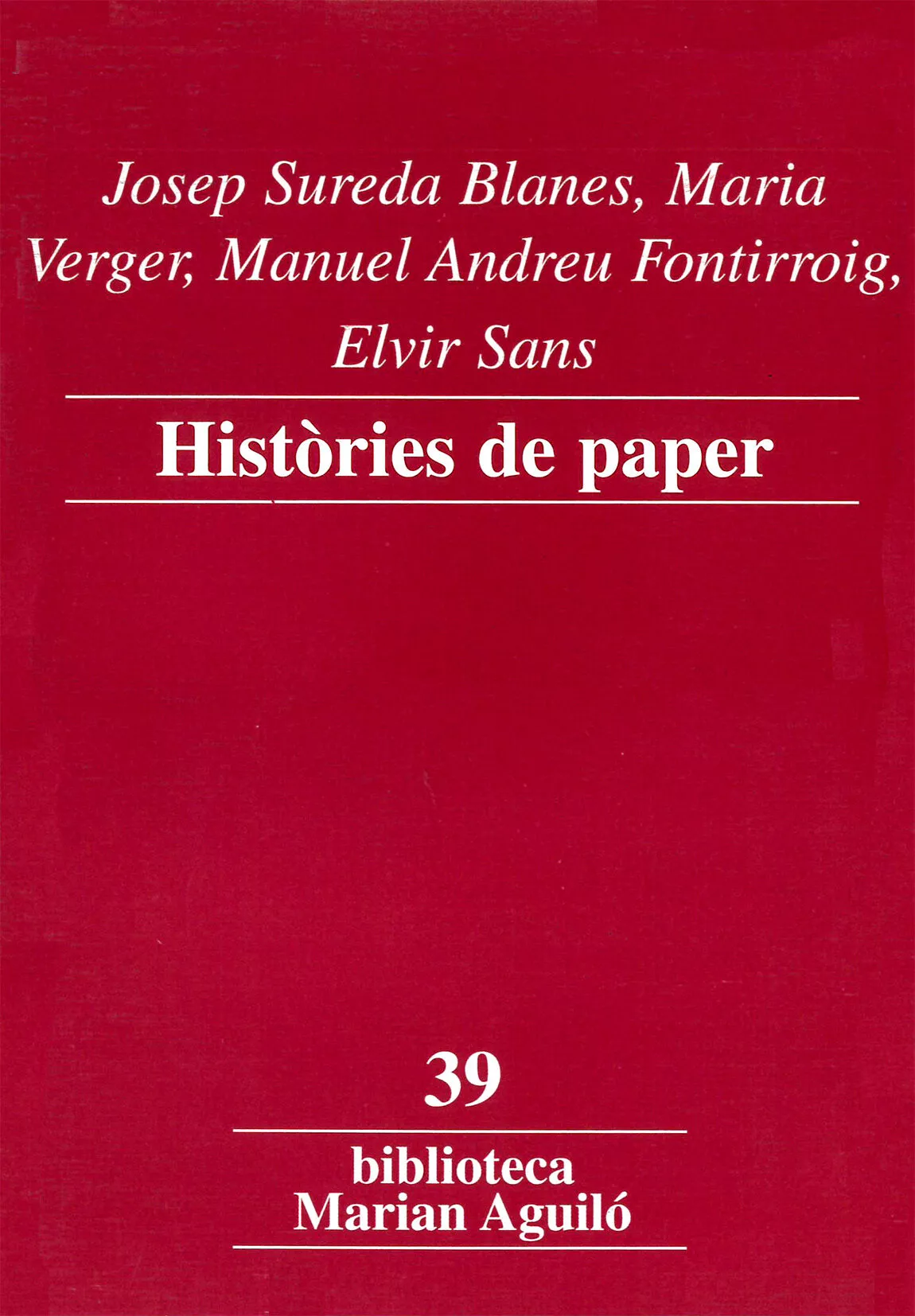 Portada del Libro Histories De Paper de Vv.Aa. - 9788484157151
