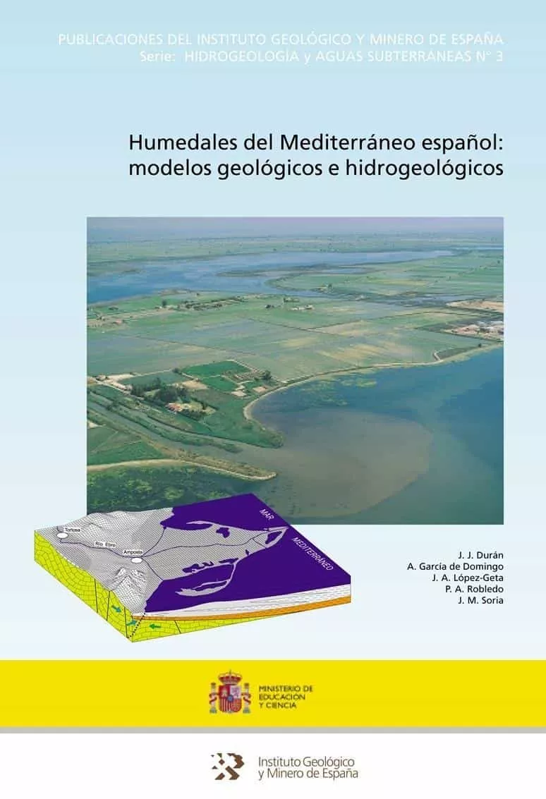 Portada del Libro Humedales Del Mediterraneo Español: Modelos Geologicos E Hidrogeo Logi de Vv.Aa. - 9788478405657