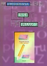 Portada del Libro Idatz 3. Test Fitxak 3. Ortografia de Vv.Aa. - 9788492175871