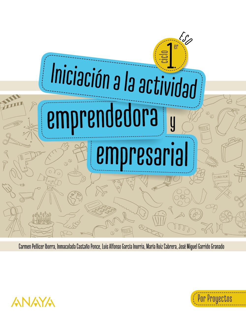 Portada del Libro Iniciación A La Actividad Emprendedora Y Empresarial. Por Proyectos. de Vv.Aa. - 9788469872727