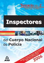 Portada del Libro Inspectores Del Cuerpo Nacional De Policia (Temario Vol. Ii) de Vv.Aa. - 9788466564434