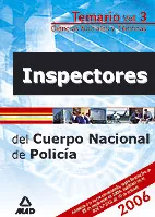 Portada del Libro Inspectores Del Cuerpo Nacional De Policia: Temario: Volumen Iii: Cien de Vv.Aa. - 9788466564441