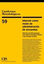 Portada del Libro Internet Como Modo De Administracion De Encuestas de Vv.Aa. - 9788474768077