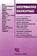 Portada del Libro Investigaciones Documentales de Vv.Aa. - 9789875170834