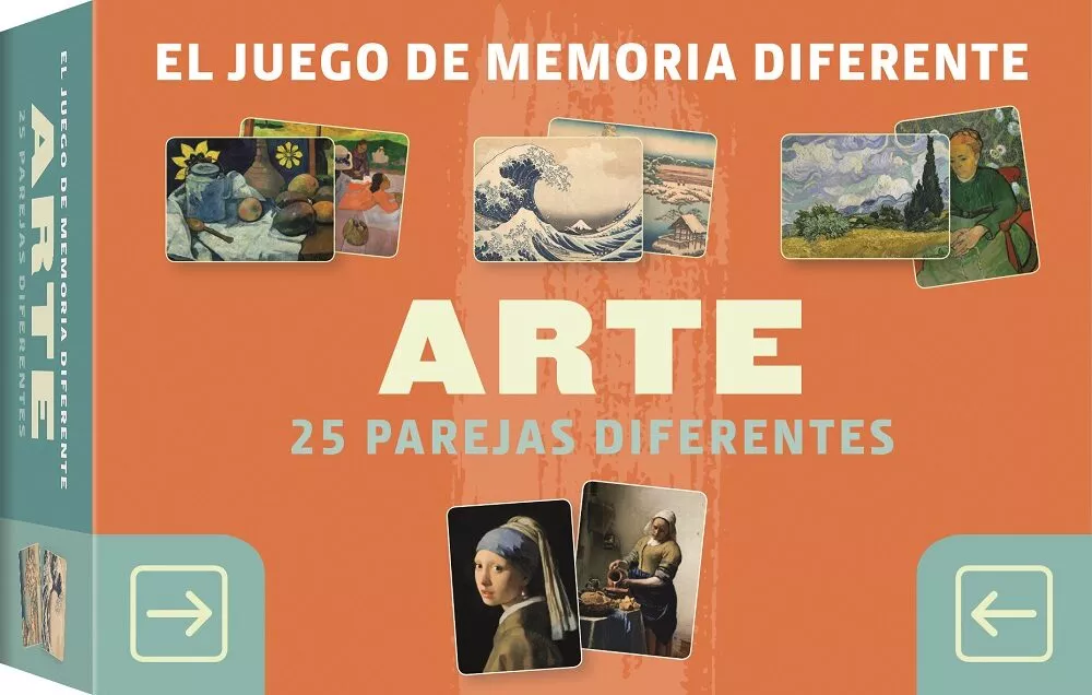Portada del Libro Juego De Memoria Diferente-Arte:25 Parejas Diferentes de Vv.Aa. - 9789463593182