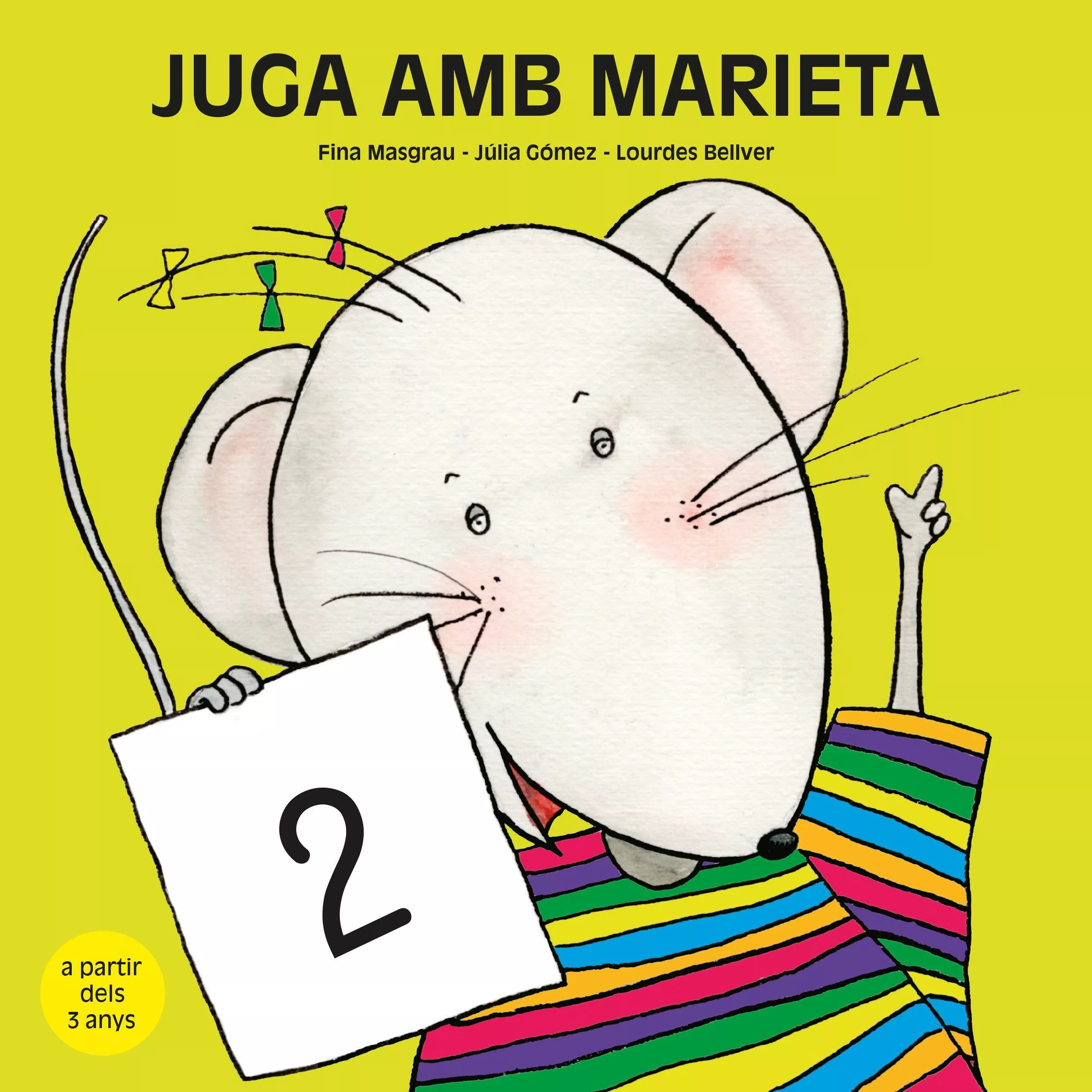 Portada del Libro Juga Amb Marieta 2 (A Partir Dels 3 Anys) de Vv.Aa. - 9788481316339