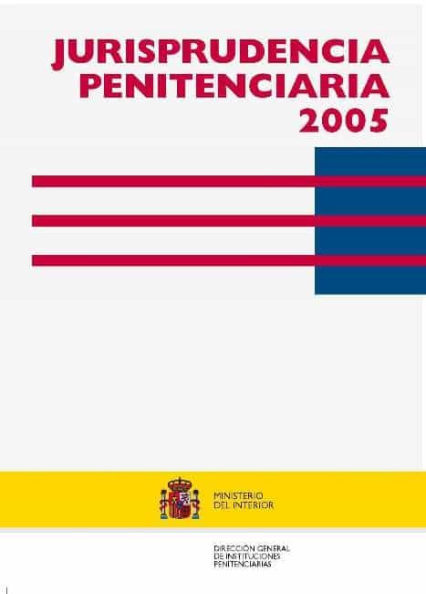 Portada del Libro Jurisprudencia Penitenciaria 2005 de Vv.Aa. - 9788481502633