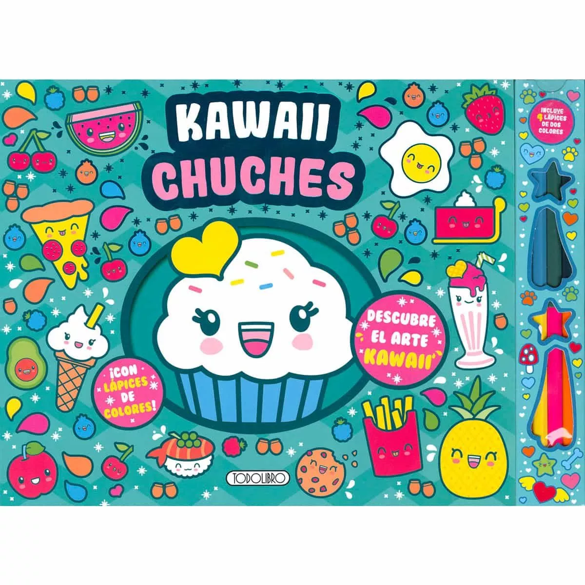 Portada del Libro Kawaii Chuches de Vv.Aa. - 9788417695088