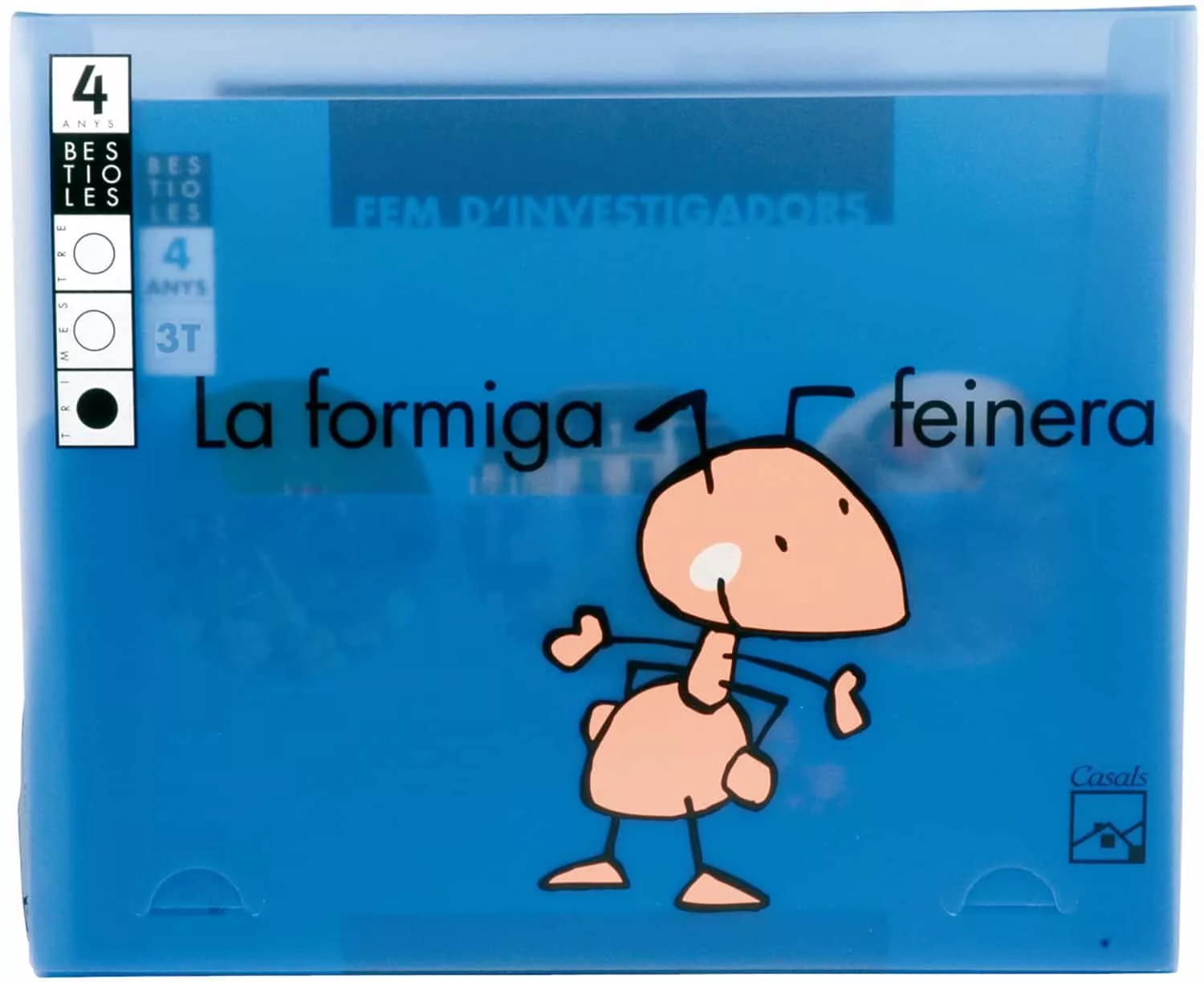Portada del Libro La Formiga Feinera (4 Anys) (3Er Trimestre) de Vv.Aa. - 9788421833575