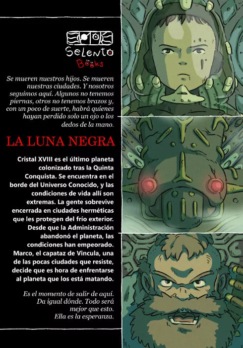 Portada del Libro La Luna Negra de Vv.Aa. - 9788412093407