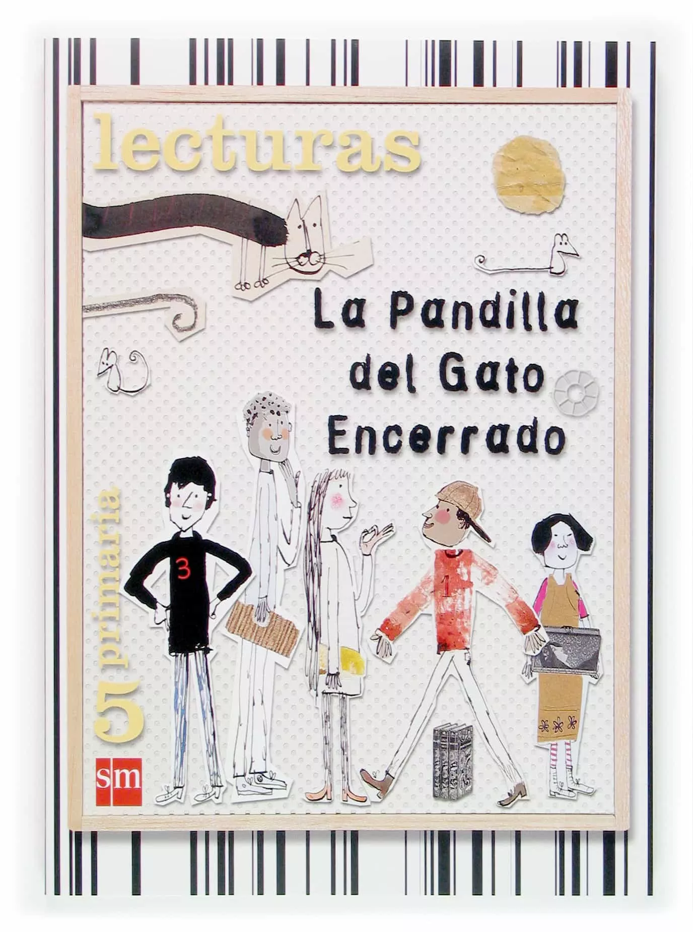 Portada del Libro La Pandilla Del Gato Encerrado (5º Educacion Primaria. Lecturas) de Vv.Aa. - 9788467507164