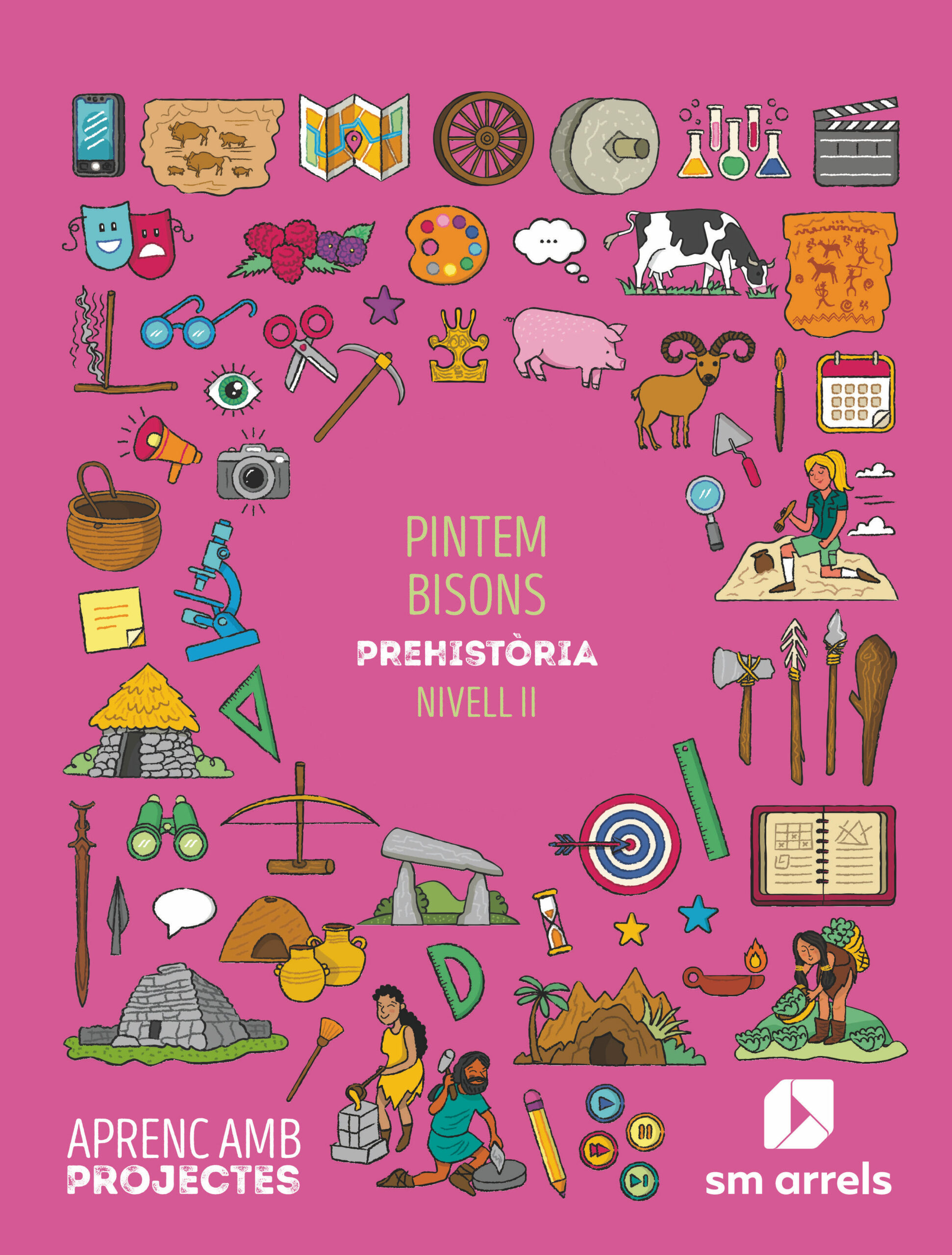 Portada del Libro La Prehistoria 3º Educacion Primaria Aprendo Con Proyectos Ed 2020 (Co de Vv.Aa. - 9788413184098