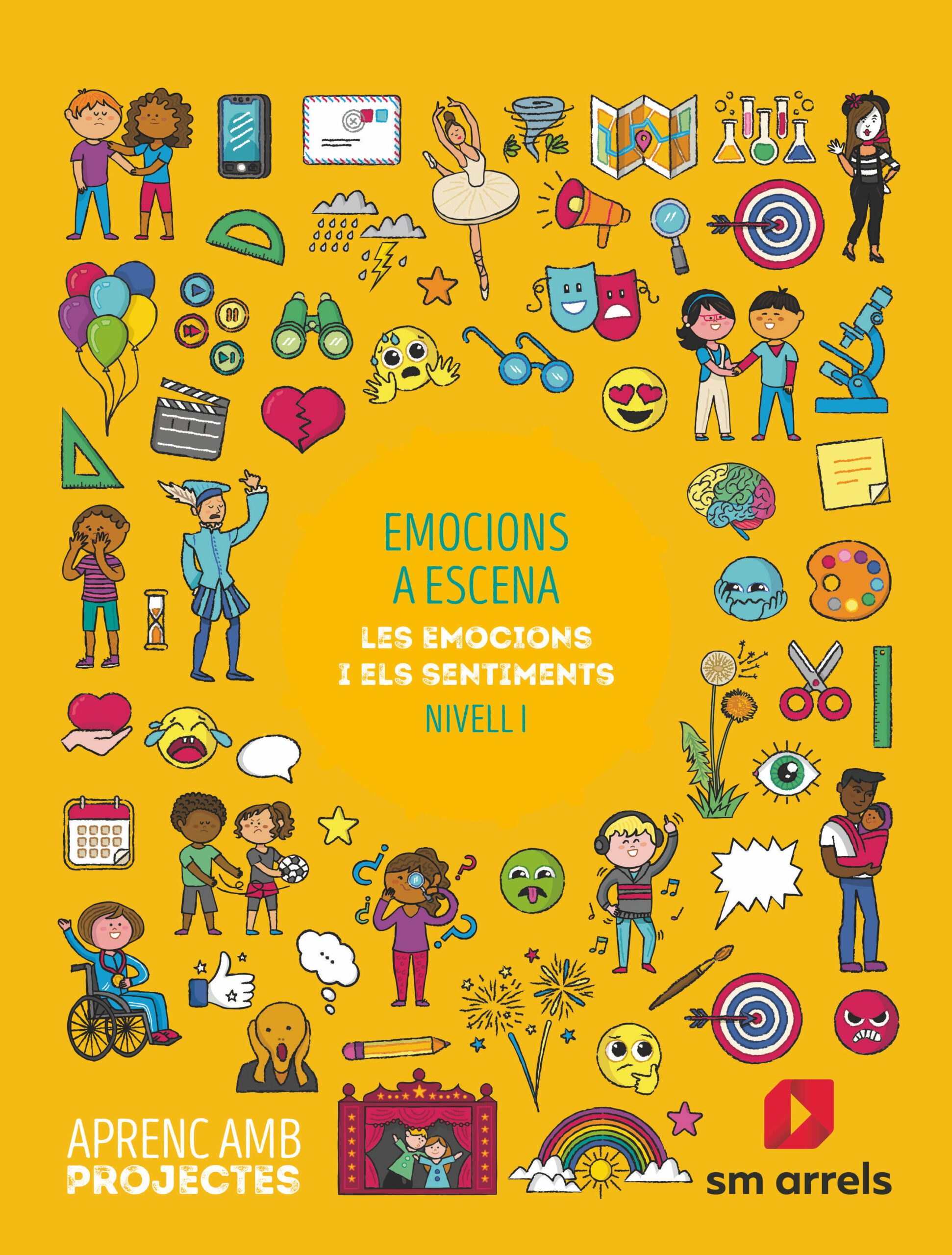 Portada del Libro Las Emociones Y Sentimientos 1º Educacion Primaria Aprendo Con Proyect de Vv.Aa. - 9788413184104