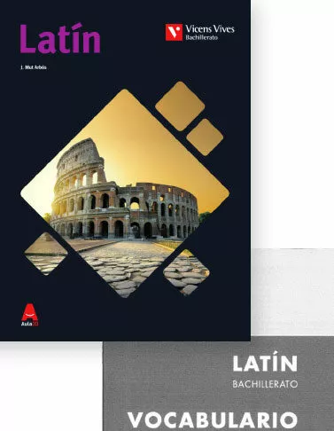 Portada del Libro Latin (Bachillerato)+ Vocabulario de Vv.Aa. - 9788468255804