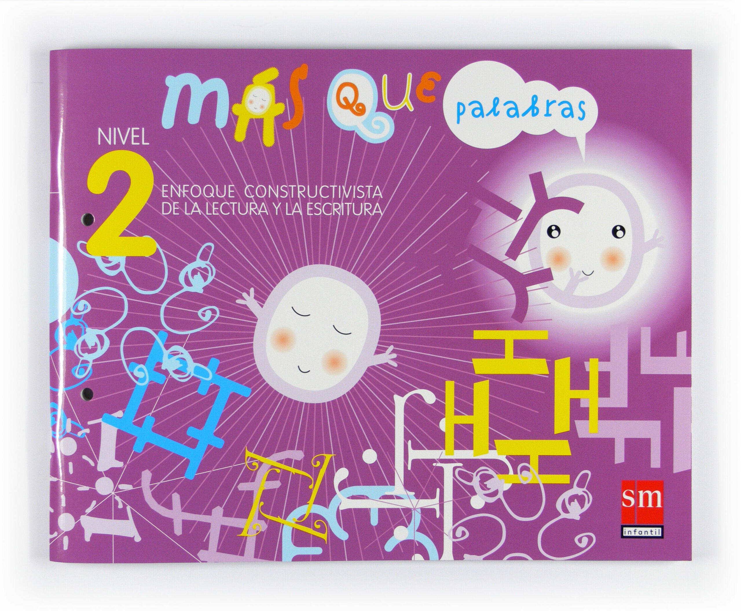 Portada del Libro Lectoescritura 4 Años Mas Que Palabras Nivel 2 Educacion Infa Ntil de Vv.Aa. - 9788467511949