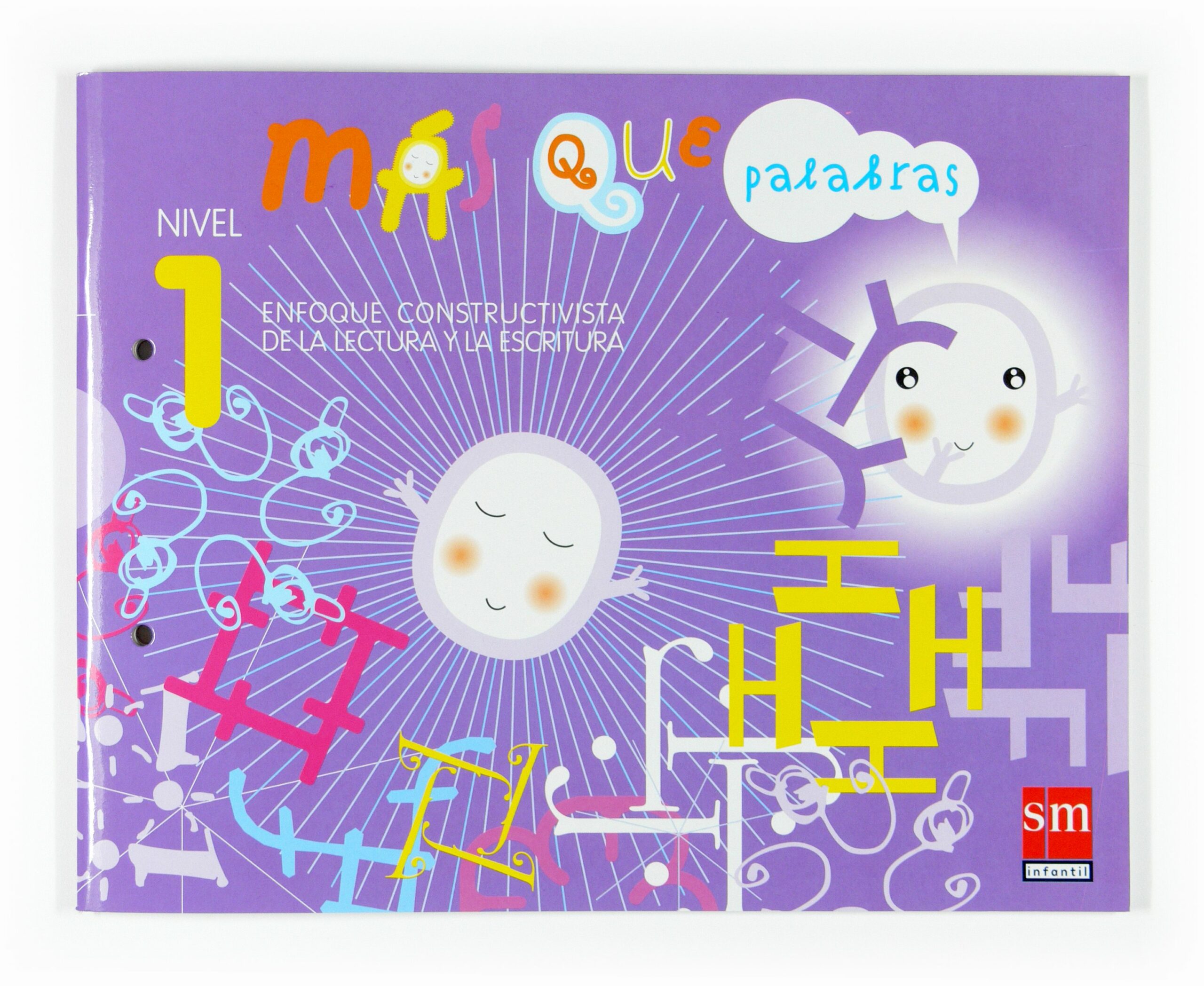 Portada del Libro Lectoescritura Mas Que Palabras Nivel 1 3 Años Educacion Infan Til de Vv.Aa. - 9788467511932