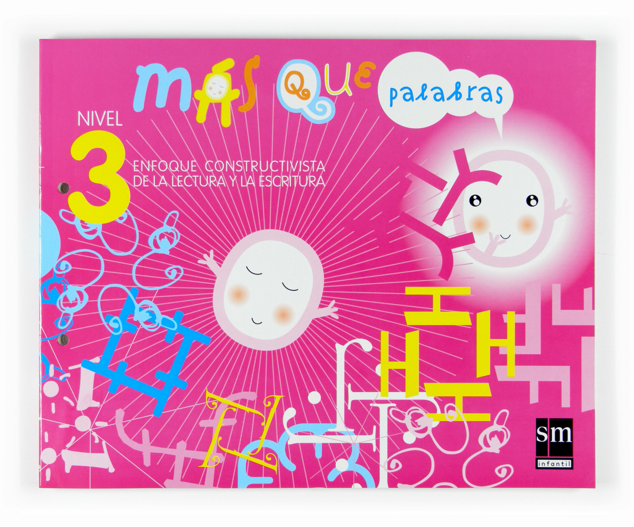 Portada del Libro Lectoescritura Mas Que Palabras Nivel 3 Educacion Infantil de Vv.Aa. - 9788467511956