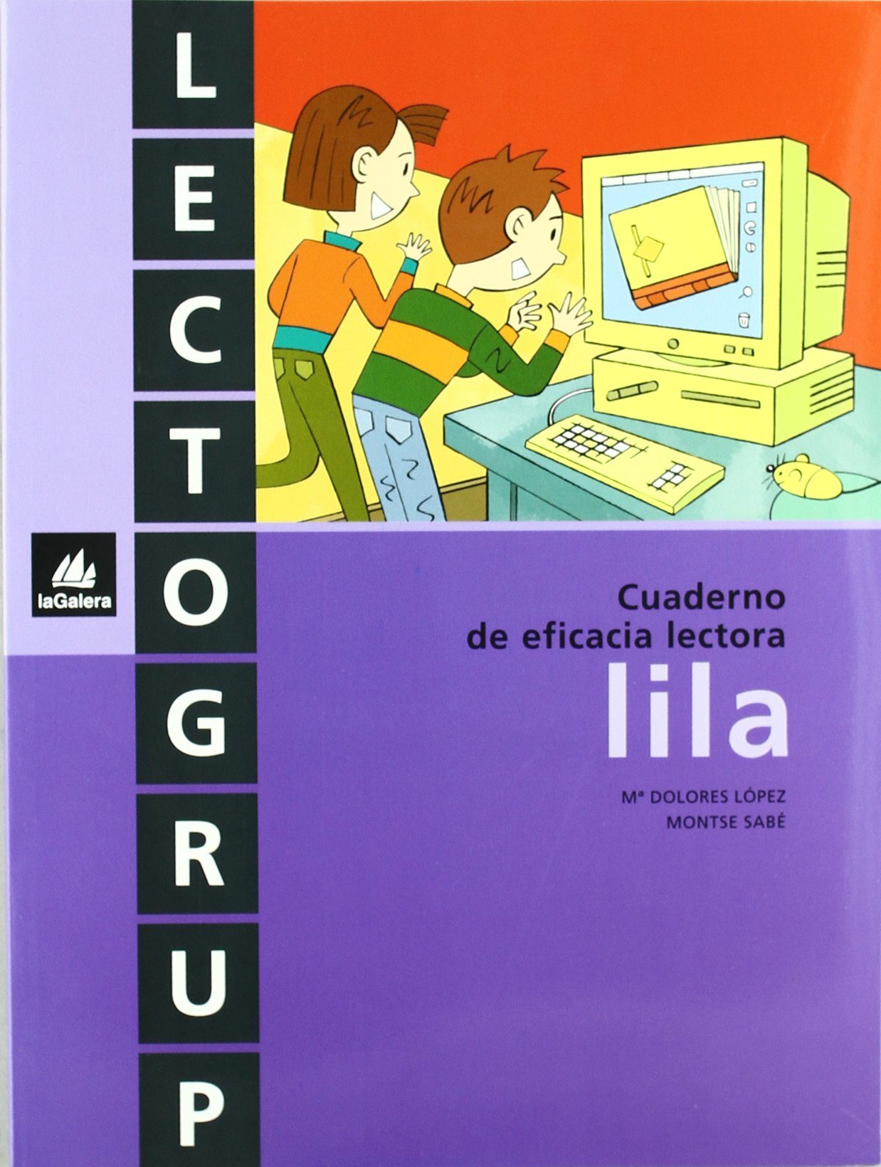 Portada del Libro Lectogrup Lila (Cuadernos De Eficacia Lectora)(Educacion Primaria ) de Vv.Aa. - 9788424602604