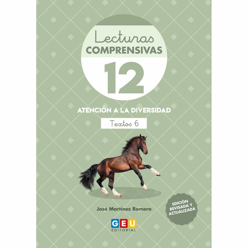 Portada del Libro Lecturas Comprensivas 12 de Vv.Aa. - 9788417748999