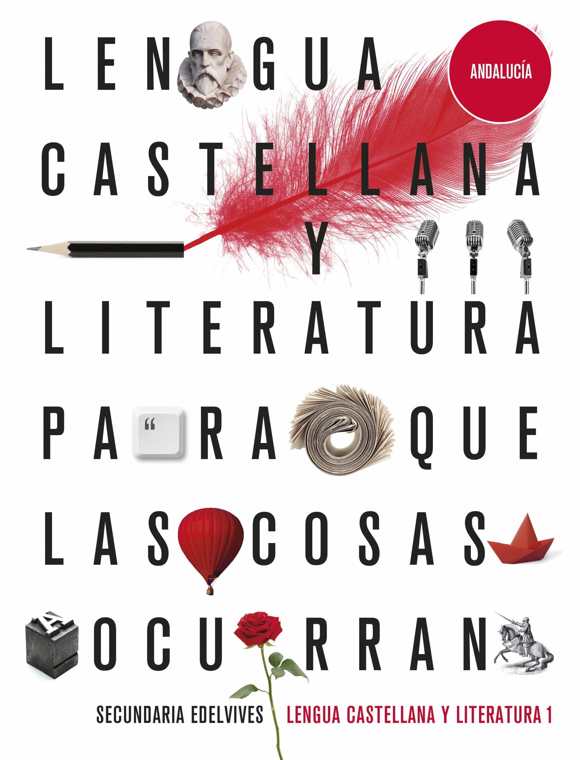 Portada del Libro Lengua Castellana Y Literatura 1º Eso 2020 Andalucia de Vv.Aa. - 9788414026076