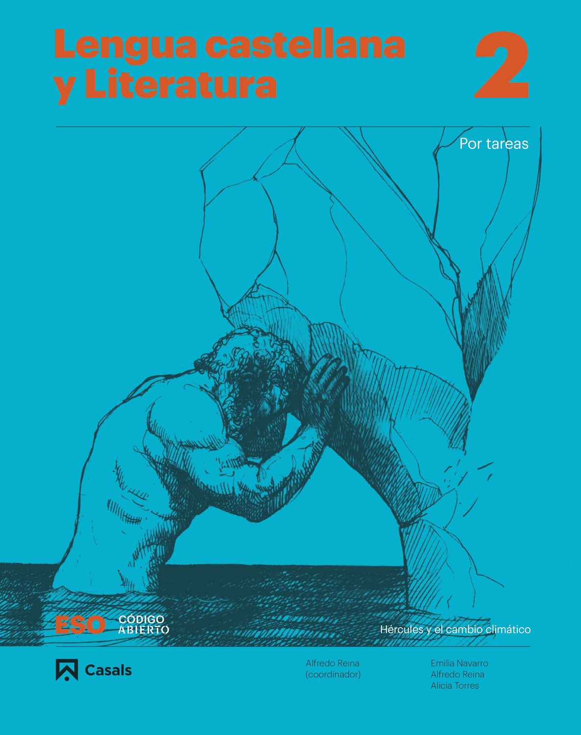 Portada del Libro Lengua Castellana Y Literatura 2º Eso Por Tareas Proyecto Código Abier de Vv.Aa. - 9788421866764