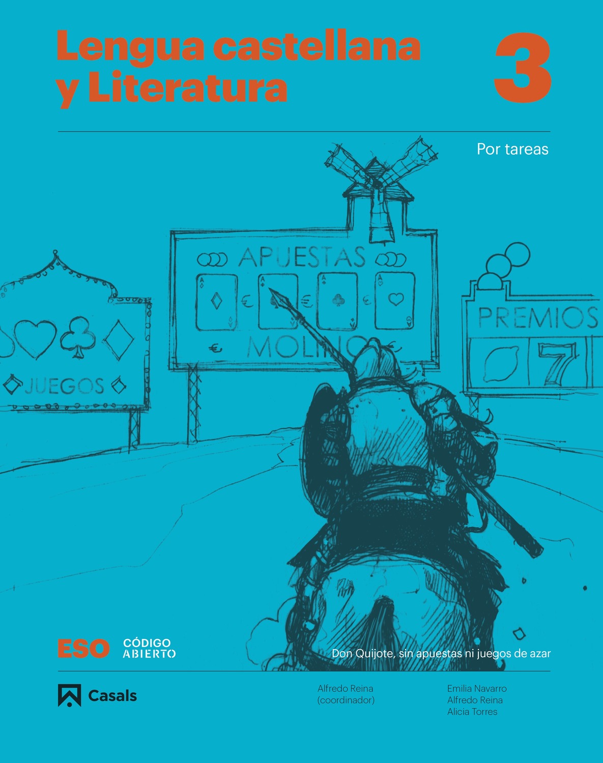 Portada del Libro Lengua Castellana Y Literatura 3º Eso. Por Tareas Proyecto Código Abie de Vv.Aa. - 9788421866771