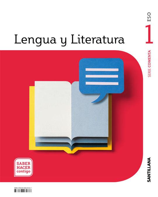 Portada del Libro Lengua Y Literatura 1º Eso Comenta Saber Hacer Contigo de Vv.Aa. - 9788468061337
