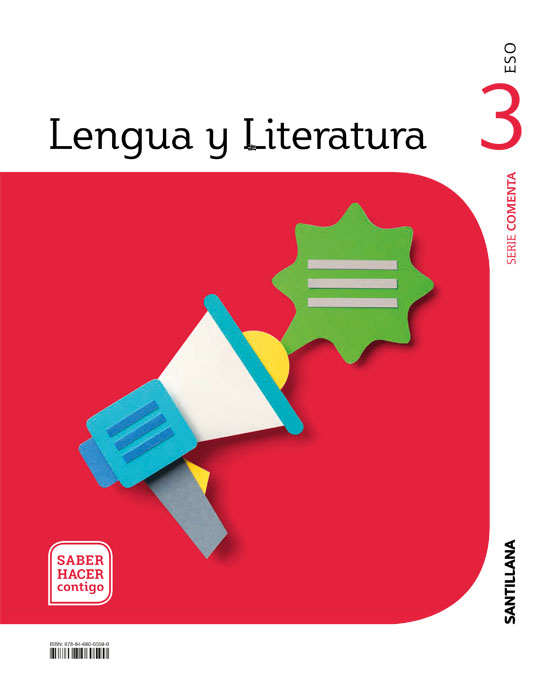 Portada del Libro Lengua Y Literatura 3º Eso Comenta Saber Hacer Contigo de Vv.Aa. - 9788468060590