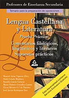 Portada del Libro Lengua Y Literatura Castellana: Profesores De Enseñanza Secundari A: P de Vv.Aa. - 9788466545792