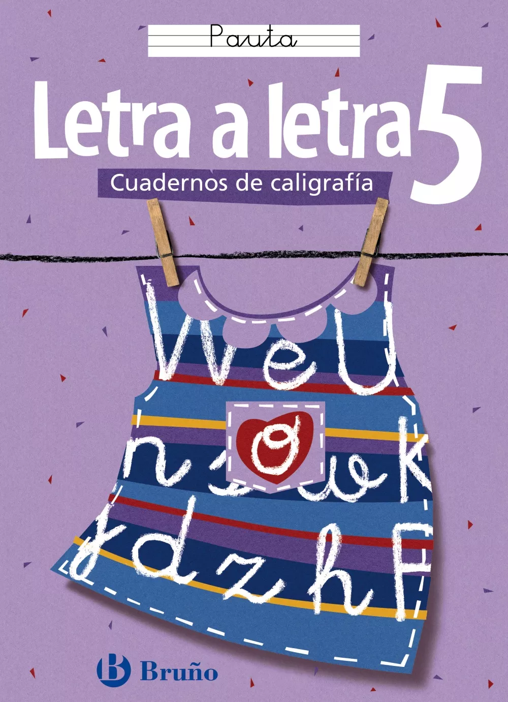 Portada del Libro Letra A Letra Caligrafia (5º Educacion Primaria Pauta) de Vv.Aa. - 9788421634905