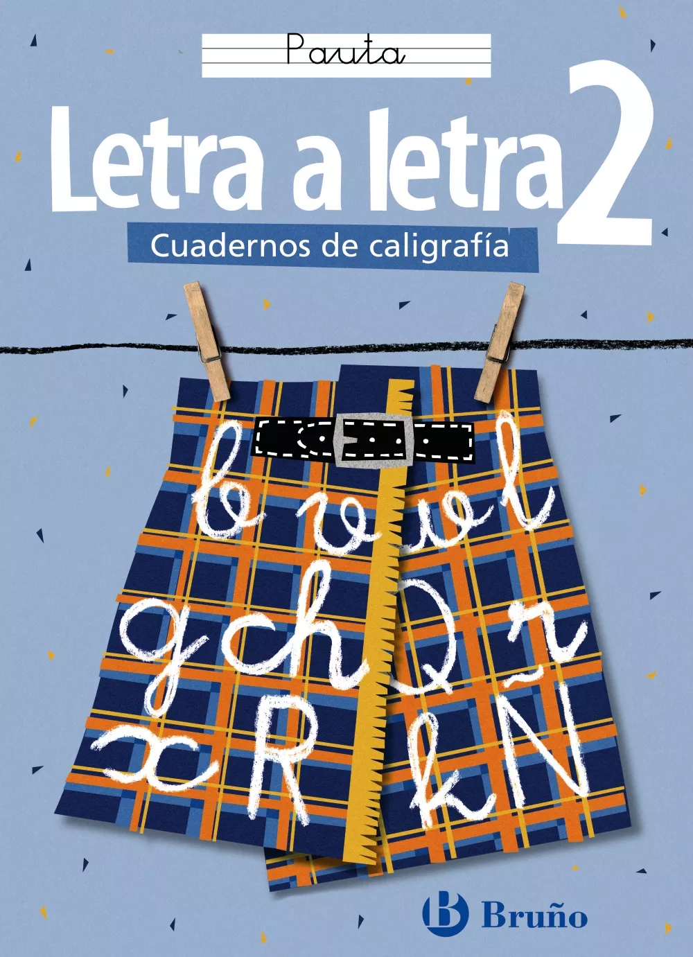 Portada del Libro Letra A Letra: Caligrafia: Pauta ( 2º Educacion Primaria) de Vv.Aa. - 9788421634875