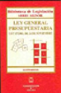 Portada del Libro Ley General Presupuestaria (4ª Ed.) 47/2003 De 26/11 de Vv.Aa. - 9788447027958