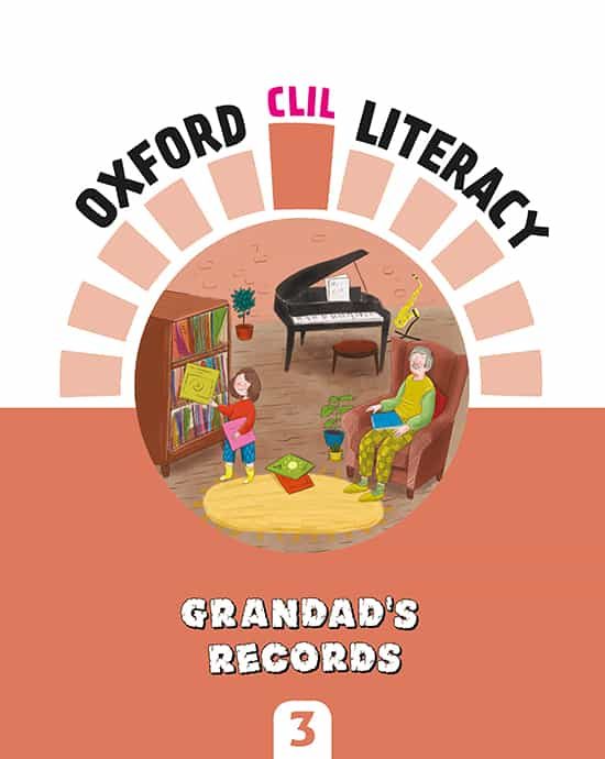 Portada del Libro Literacy Music 3º Primaria. Grandad S Record Oxford Clil Literacy de Vv.Aa. - 9780190518363