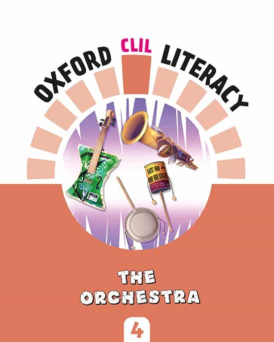 Portada del Libro Literacy Music 4º Primaria. Orchestra Oxford Clil Literacy de Vv.Aa. - 9780190518424