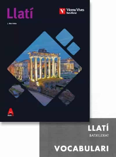 Portada del Libro Llatí: Llibre I Vocabulari (Aula 3D) de Vv.Aa. - 9788468255811