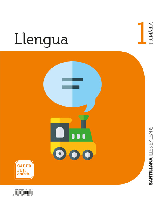 Portada del Libro Llengua 1º Primaria (Illes Balears) Saber Hacer Contigo de Vv.Aa. - 9788414114254