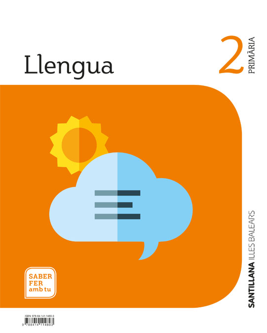 Portada del Libro Llengua 2º Primaria (Illes Baleares) Saber Hacer Contigo de Vv.Aa. - 9788414114803