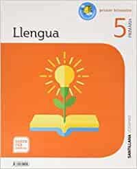 Portada del Libro Llengua 5º Primaria Saber Fer Amb Tu de Vv.Aa. - 9788491314004