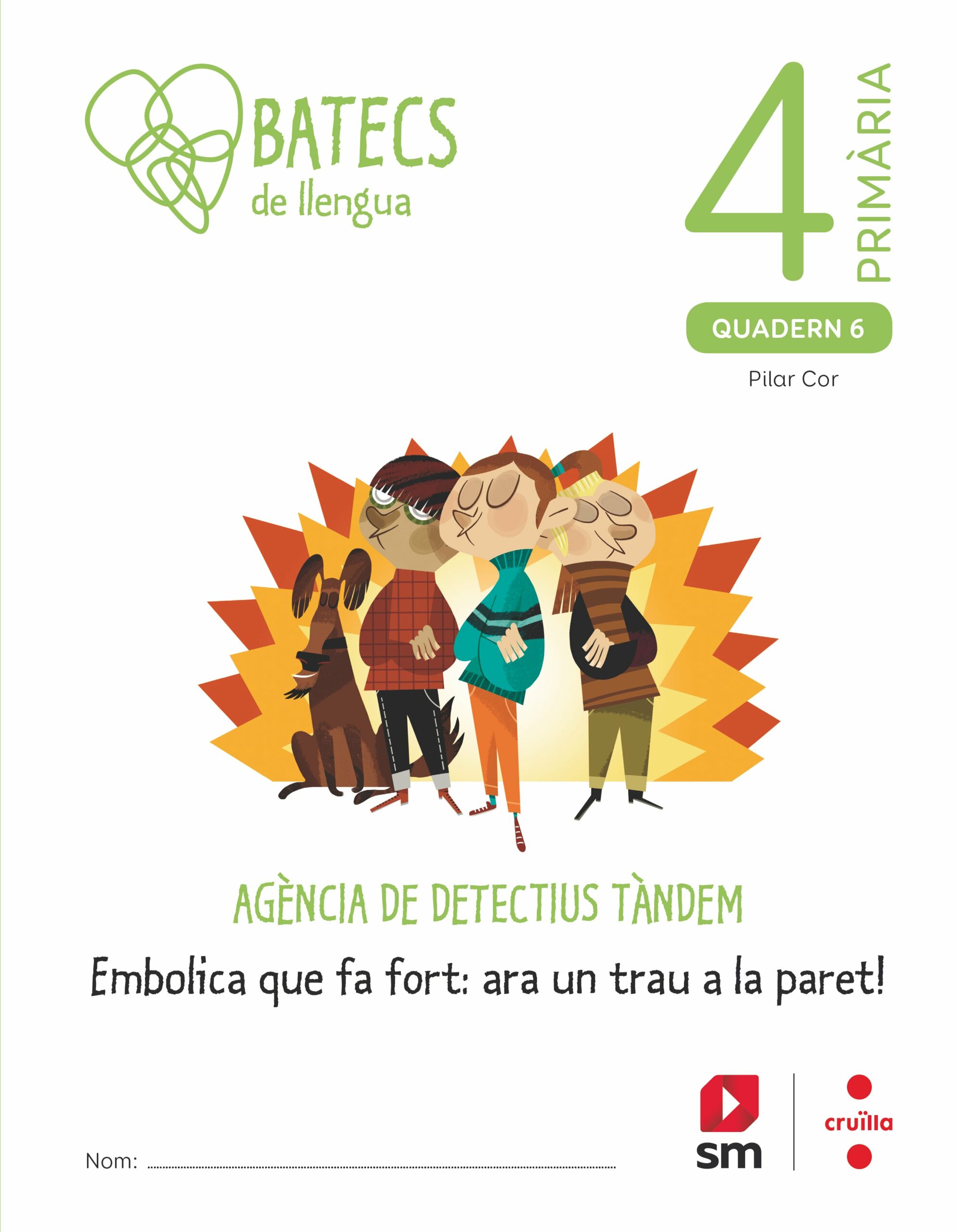 Portada del Libro Llengua Catalana 1º Educacion Primaria Batecs De Llengua Quadern Ed 20 de Vv.Aa. - 9788466147903