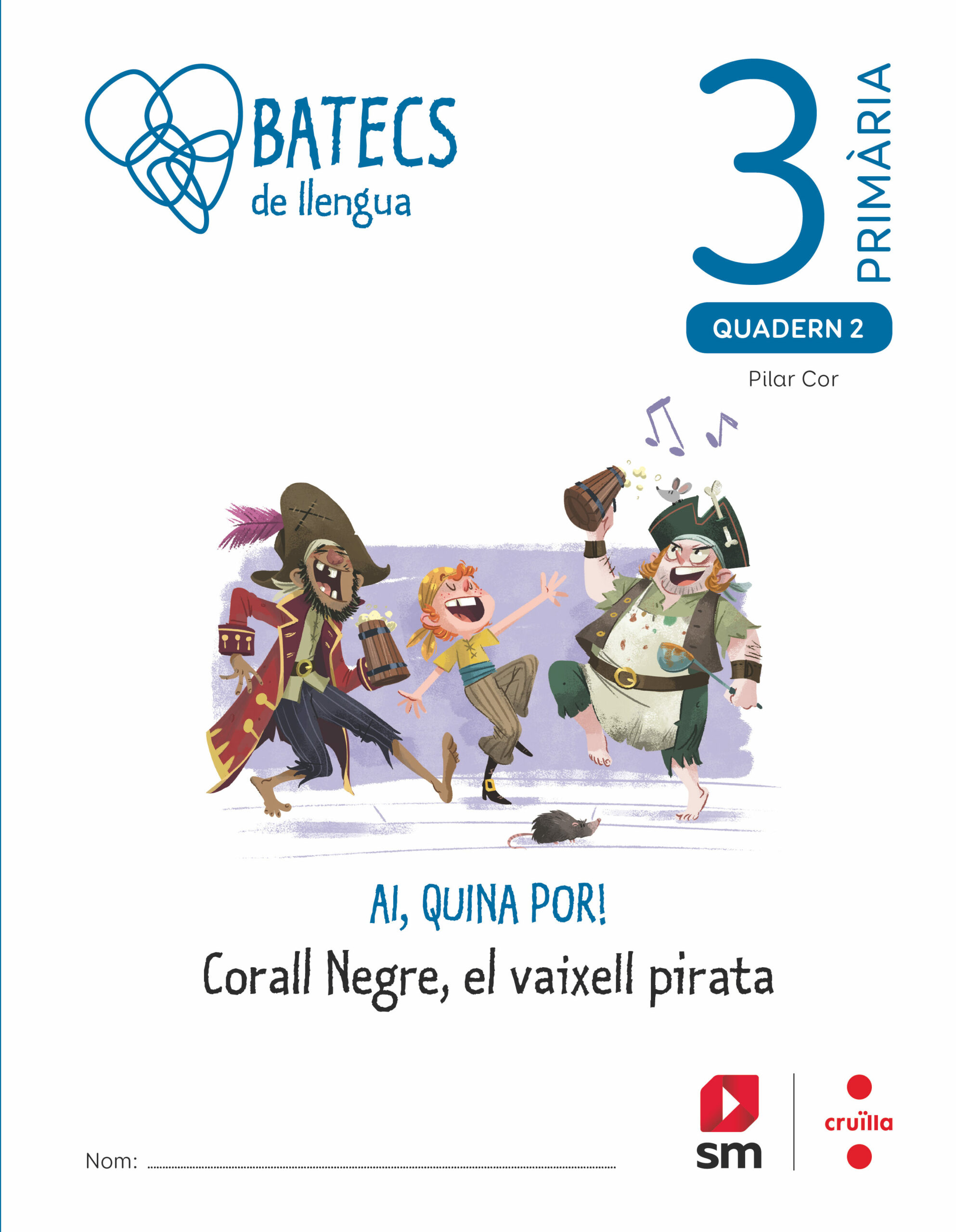 Portada del Libro Llengua Catalana 3º Educacion Primaria Quadern Batecs Ed 2020 Catala de Vv.Aa. - 9788466147897