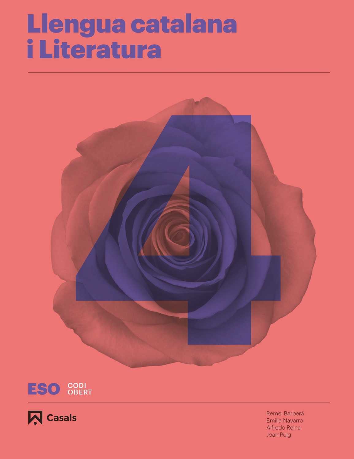 Portada del Libro Llengua Catalana I Literatura 4º Eso. Proyecto Código Abierto Cataluña de Vv.Aa. - 9788421866641