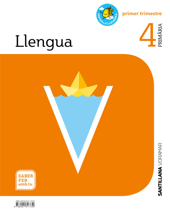 Portada del Libro Llengua Valenciana 4º Primaria Saber Fer Amb Tu de Vv.Aa. - 9788491317739