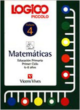 Portada del Libro Logico Piccolo. Matemáticas 4 de Vv.Aa. - 9788431641252