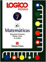 Portada del Libro Logico Piccolo. Matemáticas 7 de Vv.Aa. - 9788431641283
