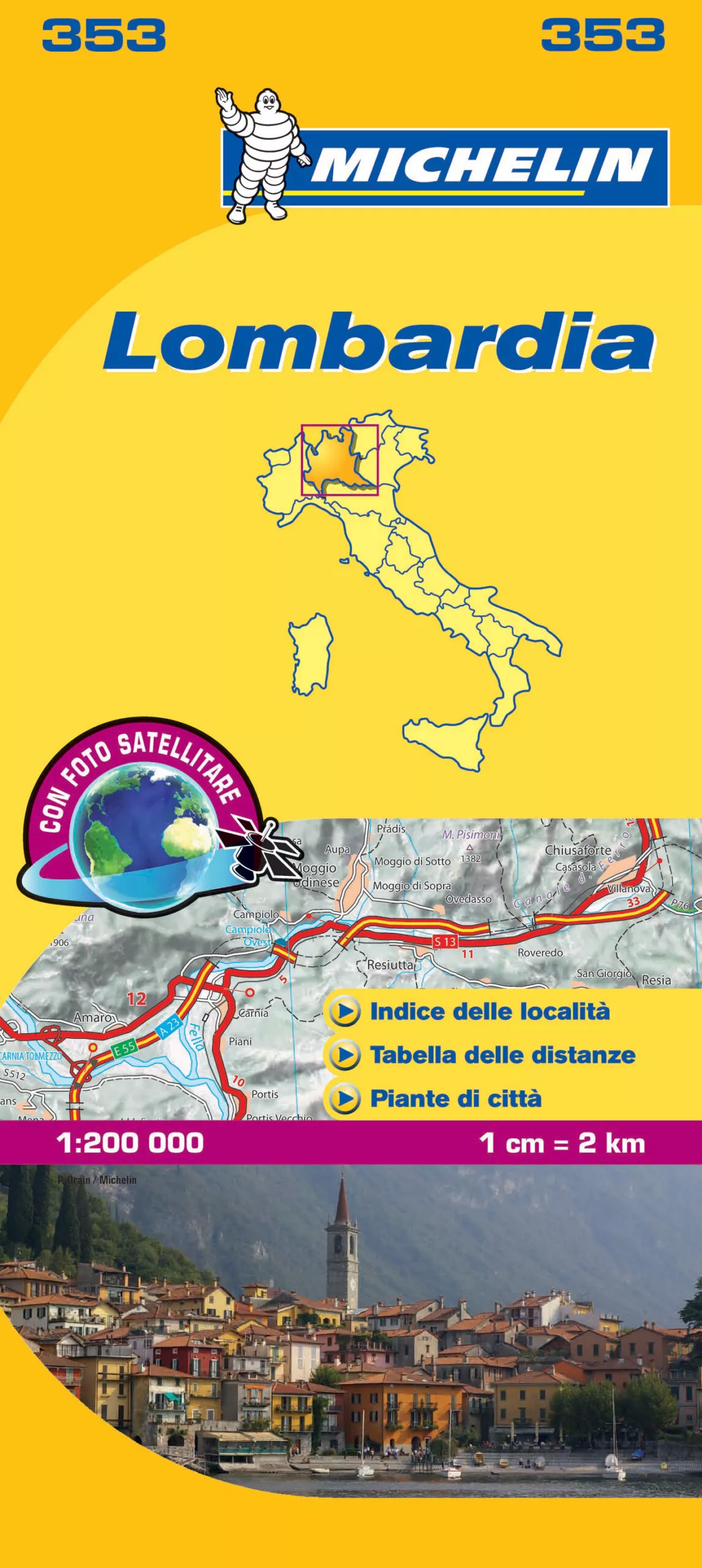 Portada del Libro Lombardia (Mapas Local Michelin Ref. 353) de Vv.Aa. - 9782067126619