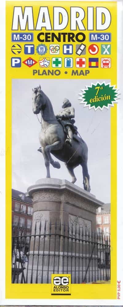 Portada del Libro Madrid Centro (8ª Ed.)(1:12000) de Vv.Aa. - 9788415246305