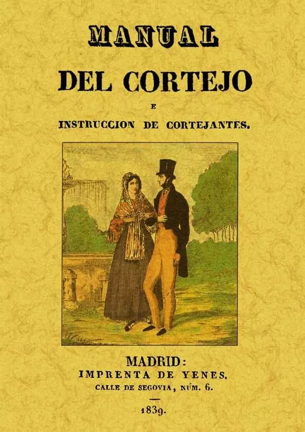 Portada del Libro Manual Del Cortejo (Ed. Facsimil) de Vv.Aa. - 9788497611930