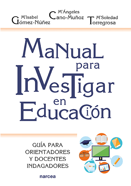 Portada del Libro Manual Para Investigar En Educación. Guía Para Orientadores Y Doc Ente de Vv.Aa. - 9788427727380