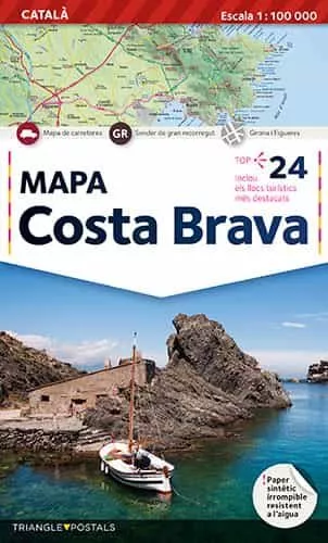 Portada del Libro Mapa Costa Brava (Catala) de Vv.Aa. - 9788484781622